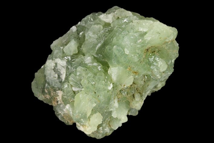 Green Prehnite Crystal Cluster - Morocco #138344
